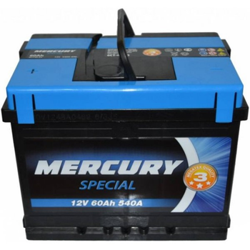 Аккумулятор 60Ач Euro (T1) 242x175x190 с прямой полярностью SPECIAL MERCURY, 25920, /