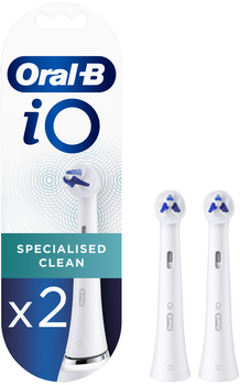 Насадки для електричної зубної щітки Oral-B iO Specialised Clean 2 шт (4210201416913)