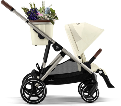 Прогулянкова коляска Cybex Gazelle S 2.0 TPE Seashell Beige, 4063846322589