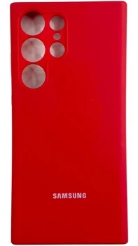Чехол Soft Case на Samsung Galaxy S23 Ultra red
