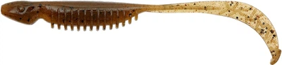 Силикон Reins Curly Shad 3.5" 002 Green Pumpkin (14 шт/уп.) (15520902)