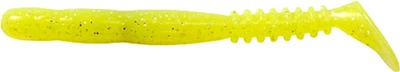Силикон Reins Rockvibe Shad 3" 129 Glow Chart Silver (15 шт/уп.) (15520142)