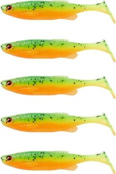 Силикон Savage Gear Fat Minnow T-Tail 130 мм 20.0 г Firecracker (5 шт/уп) (18544323)