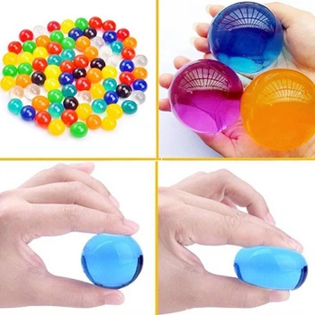 Гигантские Шарики растущие в воде Orbeez Гидрогелевые XL Разноцветные 50 шт (00677)