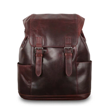 Мужской кожаный рюкзак с клапаном Ashwood Leather Harvey Tan