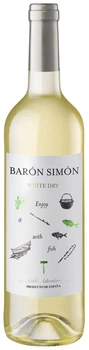 Вино Baron Simon Бланко белое сухое 0.75 л (8410261703039)