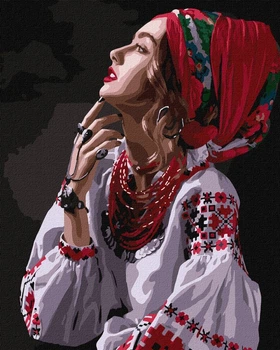 Набор для росписи по номерам Ideyka Цветы звезды 40x50 см (KHO4962)