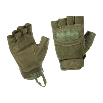 Перчатки беспалые тактические M-Tac Assault Tactical Mk.3 Olive военные штурмовые перчатки олива (SK-N1418S)