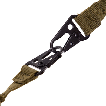 Ремень оружейный двухточечный Zelart Tactical Belt Heroe ZK-4 Olive