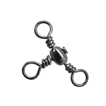 Вертлюг потрійний Black Sams Fish SF23991-6 №6 навантаження 26кг 10шт/наб 20наб/уп