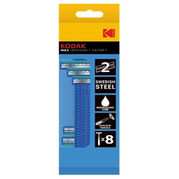 Бритва Kodak MAX 2 blue, 8 шт (30419957)
