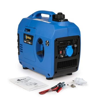 Инверторный бензиновый генератор PULS PG1200i, 1.0 кВт/1.2 кВт, ручной старт