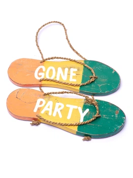 Вывеска табличка декоративная Gone party 30х20 см (20 327GP)