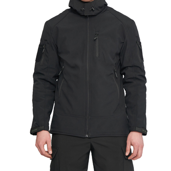 Чоловіча тактична курточка з 6 кишенями Combat Мультикам Soft Shell Туреччина Софтшел розмір XL