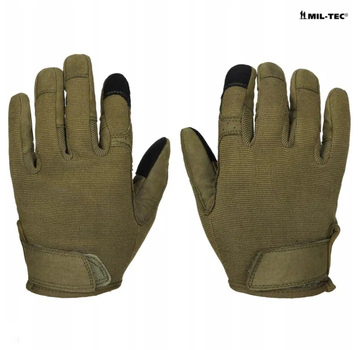 Тактичні рукавички Combat Touch Mil-Tec® Olive XL