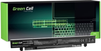 Акумулятор Green Cell для ноутбуків Asus 14.4 V 4400 mAh (AS68)