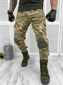 Тактические военные боевые брюки 5.11, Камуфляж: Пиксель, Размер: M