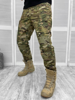 Тактические военные боевые брюки Nation, Камуфляж: Мультикам, Размер: XXXL
