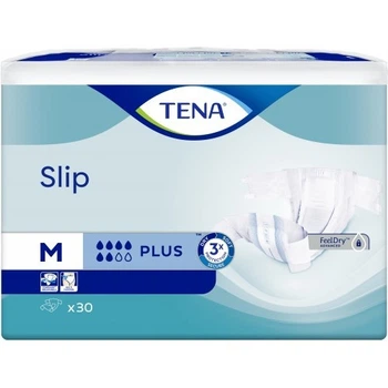 Подгузники для взрослых Tena Slip Plus Medium 30 шт (73-122 см) 6 капель