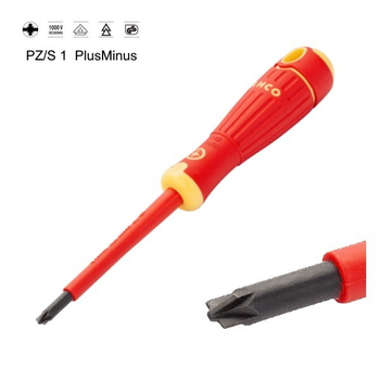 Ізольована викрутка під комбіновані гвинти Pozidriv Bahco B149.002.100