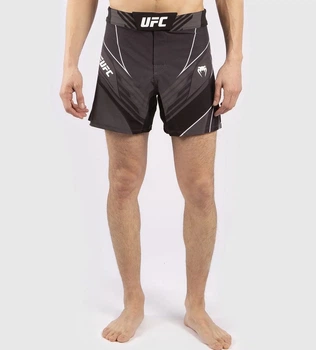 Легкі шорти для ММА Venum Authentic UFC FightNight Short Fit Pro Line Black (VNMUFC-00061-001-XXXL)