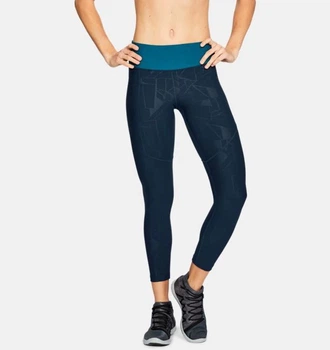 Женские спортивные капри Under Armour Vanish Printed Crop Academy (1305434-408-S)