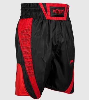 Спортивные шорты Venum Elite Boxing Shorts - Black Red (VENUM-03452-100-XXS)