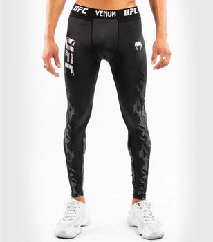 Компрессионные штаны Venum Official UFC Fight Week Black (VNMUFC-00048-001-S)