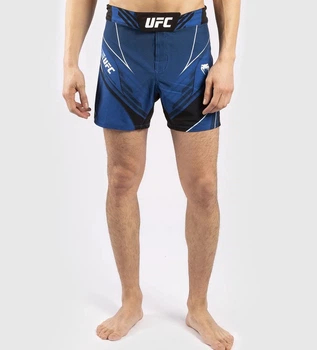 Легкие шорты для ММА Venum Authentic UFC FightNight Short Fit Pro Line Blue (VNMUFC-00061-004-XXL)