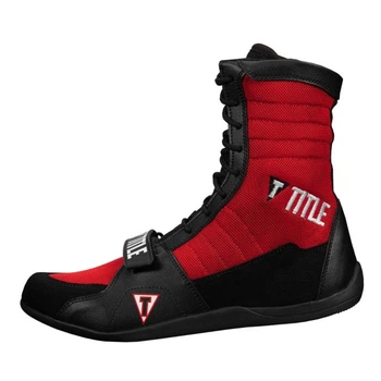 Боксерки Title Ring Freak Boxing Shoes Black Red (TBS18BKRD-40(7))