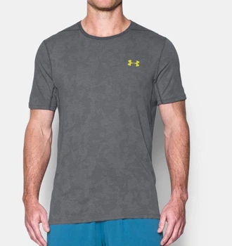 Футболка Under Armour Threadborne Elite Fitted Sleeve Graphite (1301584-040-S)