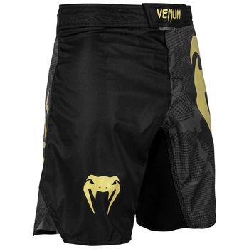 Шорты для MMA Venum Light 3.0 Fightshorts Gold Black (VENUM-03615-449-M)