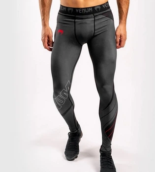 Компрессионные штаны Venum Contender 5.0 Tights - Black Red (VENUM-03571-100-XL)