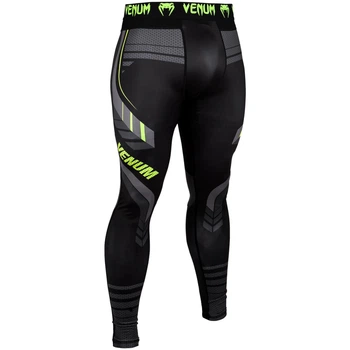 Компрессионные штаны Venum Technical 2.0 Spat Black Yellow (VENUM-03444-111-XXL)