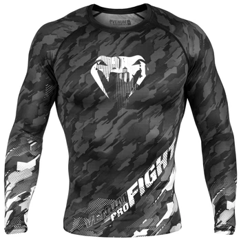 Рашгард Venum Tecmo Rashguard Long Dark Grey (VENUM-03139-052-XL)