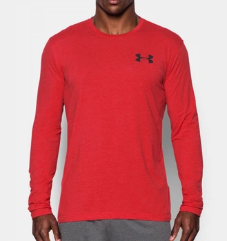 Лонгслив Under Armour Vertical Wordmark Long Sleeve T-Shirt Red (1280978-600-S)