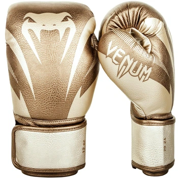 Боксерские перчатки Venum Impact Boxing Gloves Gold (VENUM-03284-443-8 oz)