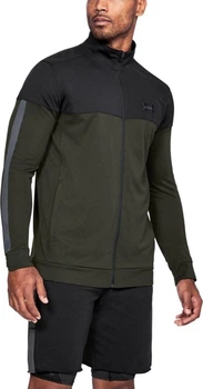 Спортивная кофта Under Armour Sportstyle Pique Jacket Stealth Artillery Green (1313204-357-S)