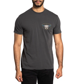 Футболка Affliction Stampede A24544 Black Resin Wash (A24544-BKRS-M)