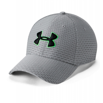 Бейсболка Under Armour Heathered Printed Blitzing 3.0 Cap Steel (1305038-035-M/L)