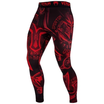 Компрессионные штаны Venum Gladiator 3.0 Spats Black Red (VENUM-02988-100-XXL)