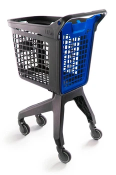 Покупательская тележка Shopping Basket UP.80 синяя, 80 л