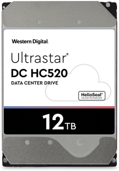 Жорсткий диск Western Digital Ultrastar DC HC520 (He12) 12TB 7200rpm 256MB HUH721212ALN604_0F30143 3.5 SATA III