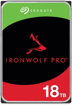 Dysk twardy Seagate IronWolf Pro 18 TB 7200 obr./min 256 MB ST18000NE000 3,5 SATA III