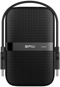 Жорсткий диск Silicon Power Armor A60 5TB SP050TBPHDA60S3A 2.5 USB 3.2 External Black
