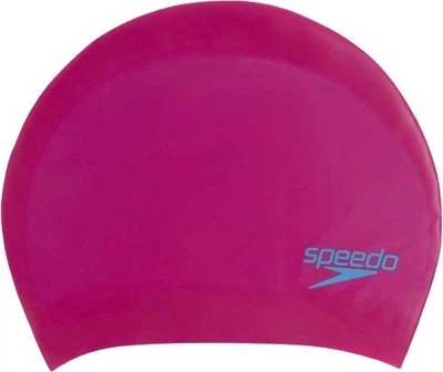 Шапка для плавания Speedo LONG HAIR CAP JU розовый Дет OSFM 8-12809F953