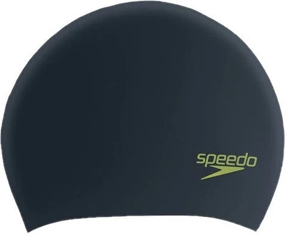 Шапка для плавания Speedo LONG HAIR CAP JU черный Дет OSFM 8-12809F952