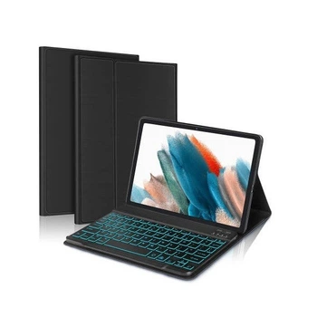 Чехол книжка с Bluetooth клавиатурой для Samsung Galaxy Tab A7 Lite (T220 / T225) 8.7" черный (004126)
