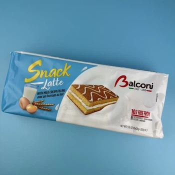 Бисквиты Balconi Snack Latte 280 г 10 шт