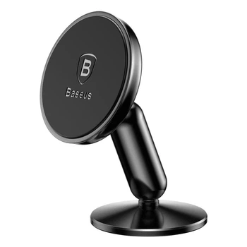 Автодержатель Baseus Bullet An On-Board Magnetic Bracket Black (SUYZD-01)